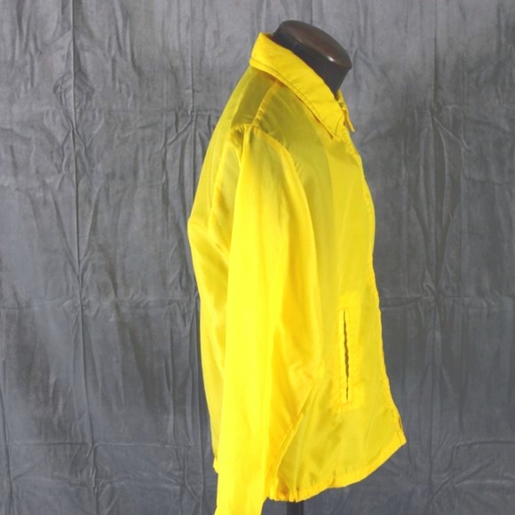 Vintage John Deere Jacket - Windbreaker in Yellow - Men's Small - Picture 7 of 9